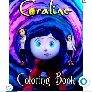Coraline Coloring Book: A Flawless Coloring Book With Unique Images Of Coraline
